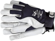 Pracovné rukavice z kozej kože pre montážnych pracovníkov, veľkosť: 10