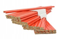 Tesárska ceruzka červená 25cm HB 50ks