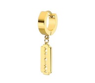 Žiletková náušnica HUGGIE - KH-007 - Zlatá Žiletková náušnica HUGGIE - KH-007 - Zlatá