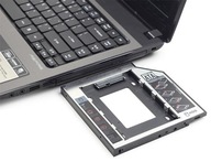 SLIM rámik 5,25 2,5 HDD SSD 9,5 mm namiesto CD DVD