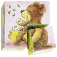 Priestorové puzzle kocky zvieratiek Goki BLOKY Priestorové puzzle kocky zvieratiek Goki BLOKY