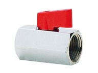 MINI guľový ventil 2x GW1/2" typ 77000 nikel MINI guľový ventil 2x GW1/2" typ 77000 nikel