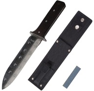 Záhradné multifunkčné náradie Digger PROTECTORTECH nôž a lopatka wenge lopatka + púzdro Záhradné multifunkčné náradie Digger PROTECTORTECH nôž a lopatka wenge lopatka + púzdro