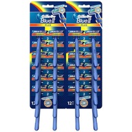Holiace strojčeky Gillette Blue II Plus 48 ks (doska) Holiace strojčeky Gillette Blue II Plus 48 ks (doska)