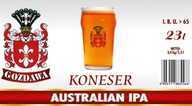 GOZDAWA KONESER AUSTRALIAN IPA 23L 3,4kg pivo