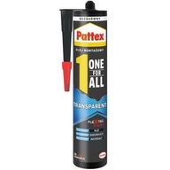 Pattex One For All Transparentné montážne lepidlo 290g Pattex One For All Transparentné montážne lepidlo 290g