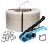 12mm PP PÁSKA sponky na viazanie BALENIE SET 12mm PP PÁSKA sponky na viazanie BALENIE SET