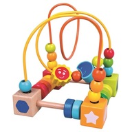 Bino Motor puzzle pre batoľatá Night Day Maze Loop Bino Motor puzzle pre batoľatá Night Day Maze Loop