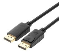 Kábel DisplayPort 3m 4K UHD digitálny Štetín