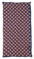 Námornícka modrá vreckovka 100% modal - paisley vzor E95 Námornícka modrá vreckovka 100% modal - paisley vzor E95