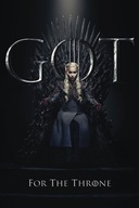 Plagát Game of Thrones Daenerys For The Throne 61x91,5 Plagát Game of Thrones Daenerys For The Throne 61x91,5