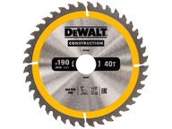 DeWALT pílový kotúč na drevo 190mm 30mm 40z DT1945 DeWALT pílový kotúč na drevo 190mm 30mm 40z DT1945