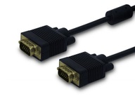 CL-50 VGA D-Sub KÁBEL 5m dlhý FERITOVÝ KÁBEL 30AW CL-50 VGA D-Sub KÁBEL 5m dlhý FERITOVÝ KÁBEL 30AW