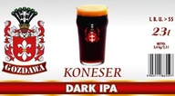 GOZDAWA KONESER DARK IPA 23L 3,4kg tmavé pivo