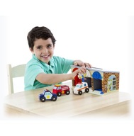 Garáž Melissa Doug s vozidlami s kľúčom Melissa Garáž Melissa Doug s vozidlami s kľúčom Melissa
