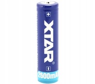 XTAR 18650 BATÉRIA 2600mAh 3,7V CHRÁNENÁ XTAR 18650 BATÉRIA 2600mAh 3,7V CHRÁNENÁ