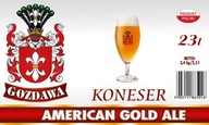 GOZDAWA KONESER AMERICAN GOLD ALE 3,4kg za 23L