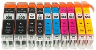 10x CANON PGI550XL CLI551XL MG5450 MG6350 MX925 10x CANON PGI550XL CLI551XL MG5450 MG6350 MX925