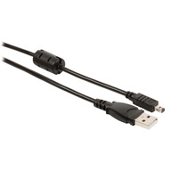 USB - Minolta 8pin 2m kamerový kábel čierny VLCP