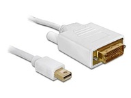 Biely mini DisplayPORT - DVI kábel 1m Mac Szczecin Biely mini DisplayPORT - DVI kábel 1m Mac Szczecin