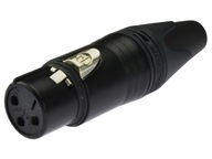 NEUTRIK NC3FXX-B zásuvka samica XLR 3PIN konektor NEUTRIK NC3FXX-B zásuvka samica XLR 3PIN konektor