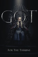 Game of Thrones Daenerys the Iron Throne - plagát 61x91,5 Game of Thrones Daenerys the Iron Throne - plagát 61x91,5