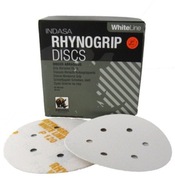 INDASA WHITE brúsny papier na suchý zips 150mm P120 50 ks. INDASA WHITE brúsny papier na suchý zips 150mm P120 50 ks.