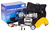 AUTOKOMPRESOR DVOJPIESTOVÝ 12V KOMPRESOR AUTOKOMPRESOR DVOJPIESTOVÝ 12V KOMPRESOR