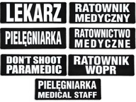 Reflexný znak na suchý zips NURSE 31x10 cm Reflexný znak na suchý zips NURSE 31x10 cm
