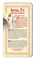 DOMOVSKÝ OBRÁZOK "JEŽIŠ, TY SA O TO STARÁŠ" DOMOVSKÝ OBRÁZOK "JEŽIŠ, TY SA O TO STARÁŠ"