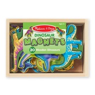 Drevené magnetky pre deti Dinosaury Melissa Doug