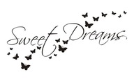 Nápis na stene nálepka spálňa Sweet Dreams 48 Nápis na stene nálepka spálňa Sweet Dreams 48