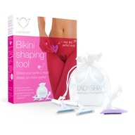 Ladyshape Vzor šablóny na intímne holenie Ladyshape Vzor šablóny na intímne holenie
