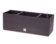 Balkónový box 50cm ratan, zavlažovací systém Balkónový box 50cm ratan, zavlažovací systém