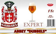 GOZDAWA EXPERT ABBEY DUBBELS 18L 3,4kg belgické pivo