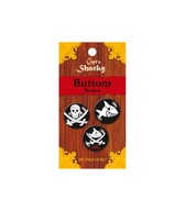 Pirátske odznaky kapitána Sharkyho pre deti