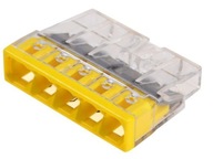 QUICK CONNECTOR konektor 0,5-2,5mm/450V WAGO x5 -10ks QUICK CONNECTOR konektor 0,5-2,5mm/450V WAGO x5 -10ks
