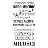 Nápis na nálepke na stenu... šuchnutie nožičiek 164 Nápis na nálepke na stenu... šuchnutie nožičiek 164