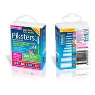PIKSTERS Pravidelné šťastie medzizubné 40 ks Veľkosť 6 PIKSTERS Pravidelné šťastie medzizubné 40 ks Veľkosť 6