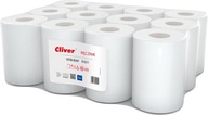 LAMIX Cliver papierové utierky rolky 12 ks, biele