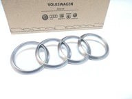 Odznak AUDI na ozdobnom kryte motora Odznak AUDI na ozdobnom kryte motora