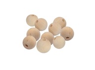 GULE, drevené koraly, surové, DECOUPAGE, 10 mm, 100 ks GULE, drevené koraly, surové, DECOUPAGE, 10 mm, 100 ks