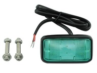 LED lampa 4 SMD informačná kontrolka 12v 24v zelená LED lampa 4 SMD informačná kontrolka 12v 24v zelená