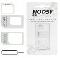 Sada adaptérov Noosy pre micro nano SIM karty