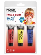 FACE farby, FACE paint, 3x12ml, Face Deco farba na telo