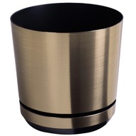 DEKOR kvetináč priemer Farba ocele 21 cm DEKOR kvetináč priemer Farba ocele 21 cm