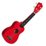 Ever Play UK-21 sopránové ukulele červené + obal