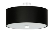 SKALA 30 čierne minimalistické stropné svietidlo do LED jedálne Sollux SKALA 30 čierne minimalistické stropné svietidlo do LED jedálne Sollux