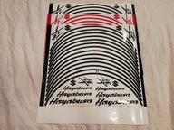 PRUHOVÉ NÁLEPKY NA KOLESÁ SADA NÁLEPEK HAYABUSA PRUHOVÉ NÁLEPKY NA KOLESÁ SADA NÁLEPEK HAYABUSA
