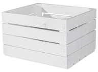Veľká BIELA DREVENÁ BOX Knižnica Skriňový stolík Veľká BIELA DREVENÁ BOX Knižnica Skriňový stolík